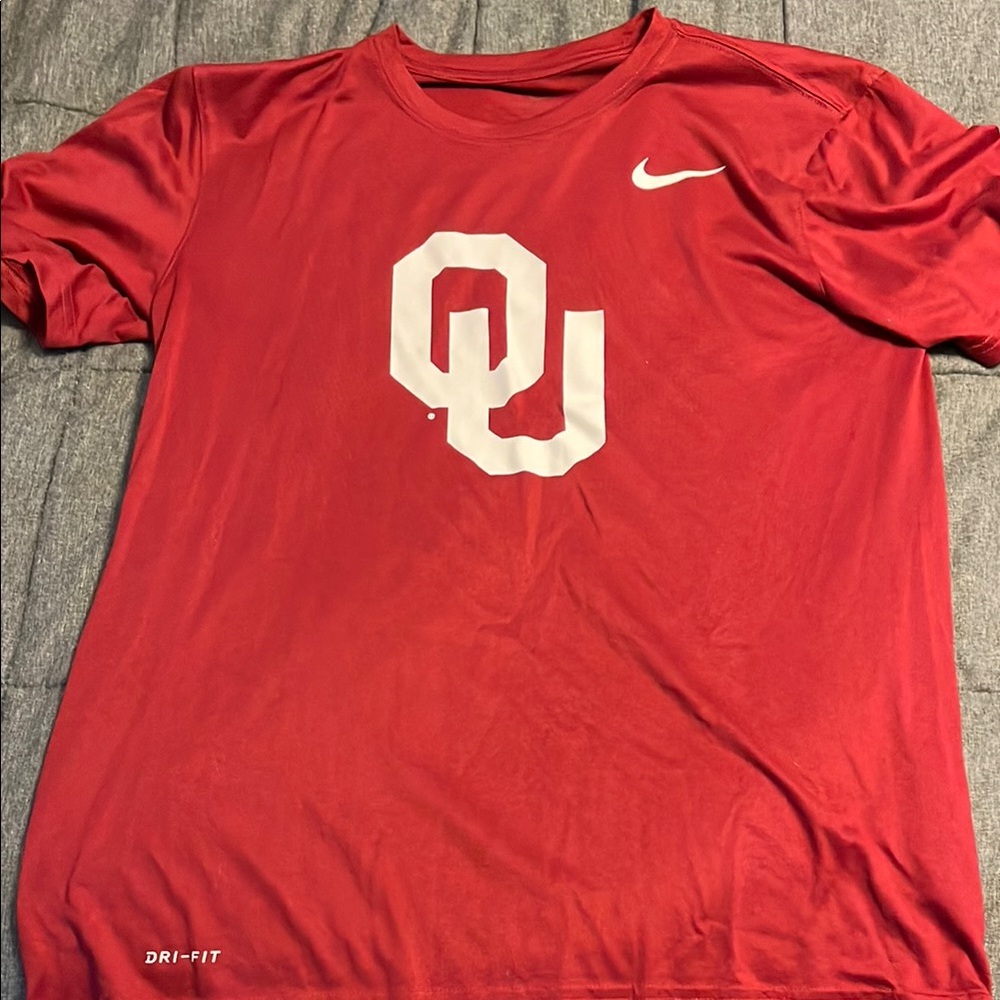 Nike Dri-Fit Oklahoma Red Men's Shirt